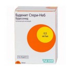 Буденит Стери-Неб, сусп. д/ингал. дозир. 0.25 мг/мл 2 мл №20 ампулы